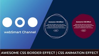 Awesome CSS Border Effect | CSS Animation Effects