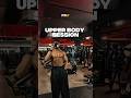 🔥UPPER BODY SESSION 💪🏾. #upperbodyworkout #upperbody #fitness #bodybuilding #shortvideo #shorts