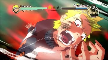 Naruto Ultimate Ninja Storm 2 MOD - 6TK 7th Hokage Naruto vs Orochimaru Boss Battle Character Swap