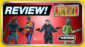 THIS COULD BE BETTER! Star Wars The Vintage Collection Cantina Adventure Set Review!