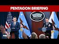 Pentagon briefing gives update on Iran strikes