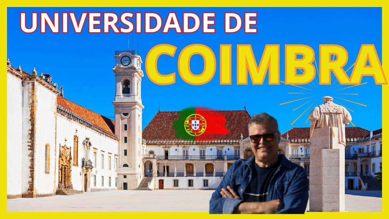 Primeira vez em COIMBRA , PORTUGAL 🇵🇹 Conheça a primeira universidade de PORTUGAL