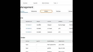 How To See Orders And Shipments In A Single View