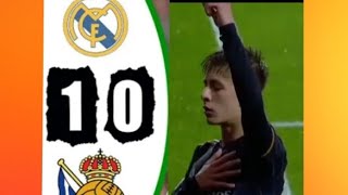 REAL MADRID vs REAL SOCIEDAD /Madrid cooked them🔥🔥//LALIGA HIGHLIGHTS 1-0