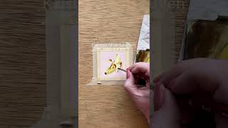 Tiny painting 35 is a full color banana after the color study. Let me know what questions you have!