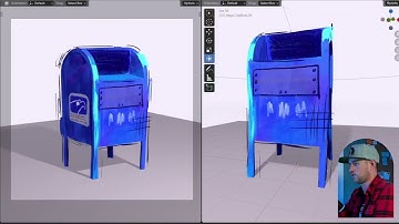 3D Painterly Mailbox - Quick Blender Walkthrough inspired by TMNT Mutant Mayhem