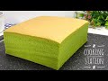 Pandan Cotton Sponge Cake Recipe| เค้กไข่ใบเตย สูตรเค้กไข่ญี่ปุ่น เนื้อนุ่มๆ ไม่ใส่ผงฟู