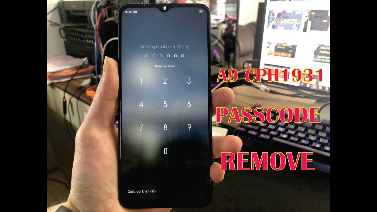OPPO A5 REMOVE PASSCODE WITH UFI
