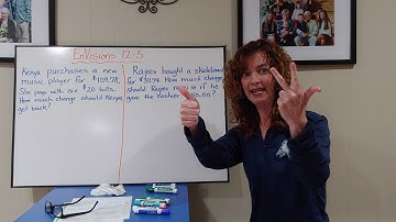 Envisions 12-5 Part 2 - Solving Word Problems Involving Money