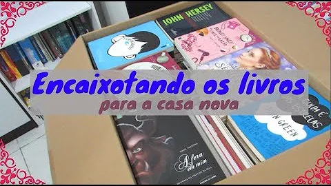Como transportar muitos livros?