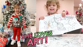 BEST TODDLER ART ACTIVITY! | VLOGMAS DAY 15