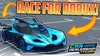 20,000 SUBSCRIBER SPECIAL!! - Race For Robux! | Car Dealership Tycoon | Roblox