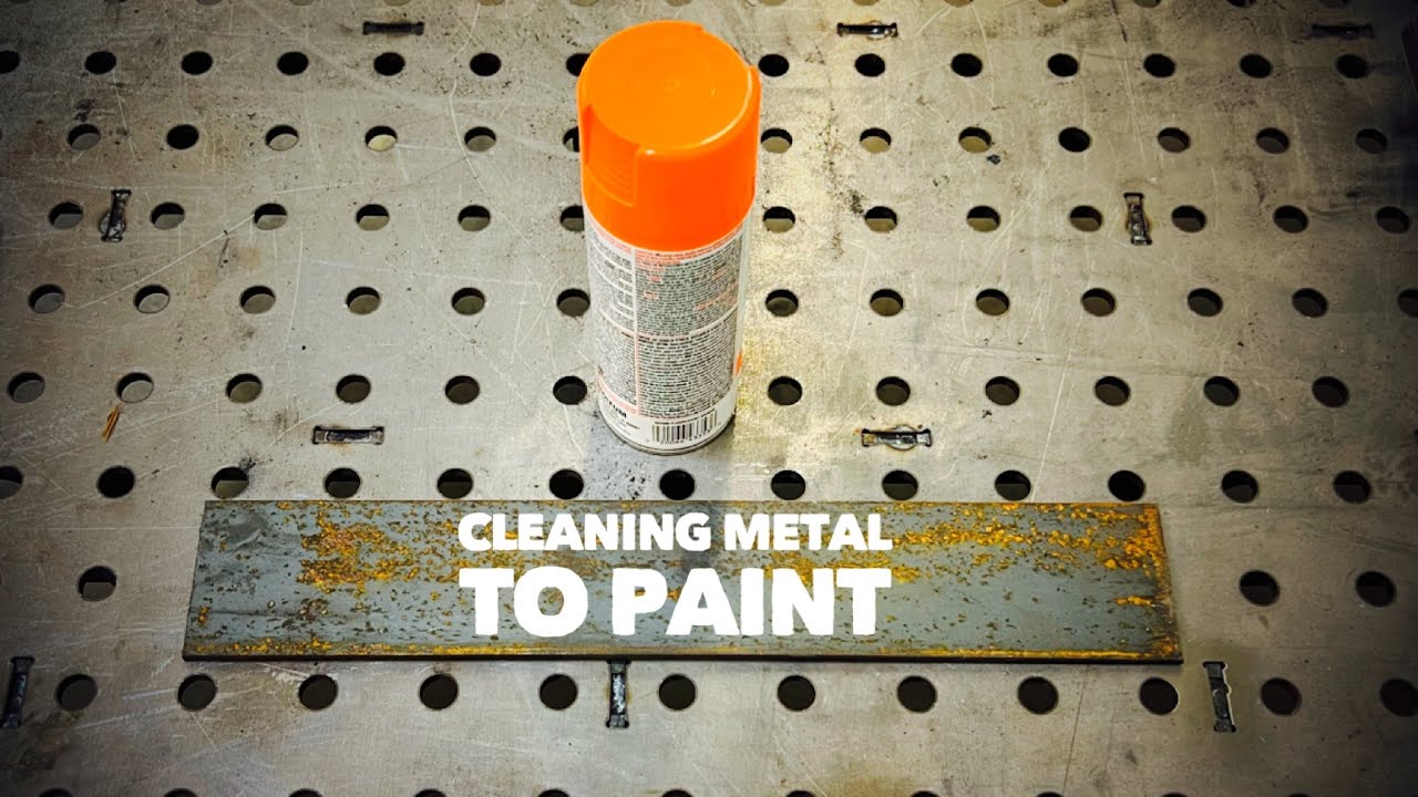 The Best Way to Clean Metal Before Painting - Tampa Steel & Supply