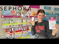 Trying Sephora Kids Makeup and Skincare