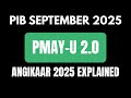 PMAY-Urban 2.0 & Angikaar 2025 | Housing for All | UPSC Prelims & Mains 2026 PIB Analysis