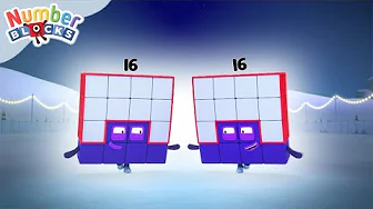 Dividir y Duplicar es Divertido! ➗✖️ Aprende los Números | Numberblocks en Español