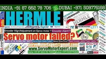Hermle CNC Service Repair Turning Resolver Replacement, Servo Motor fault detection Drive Error code