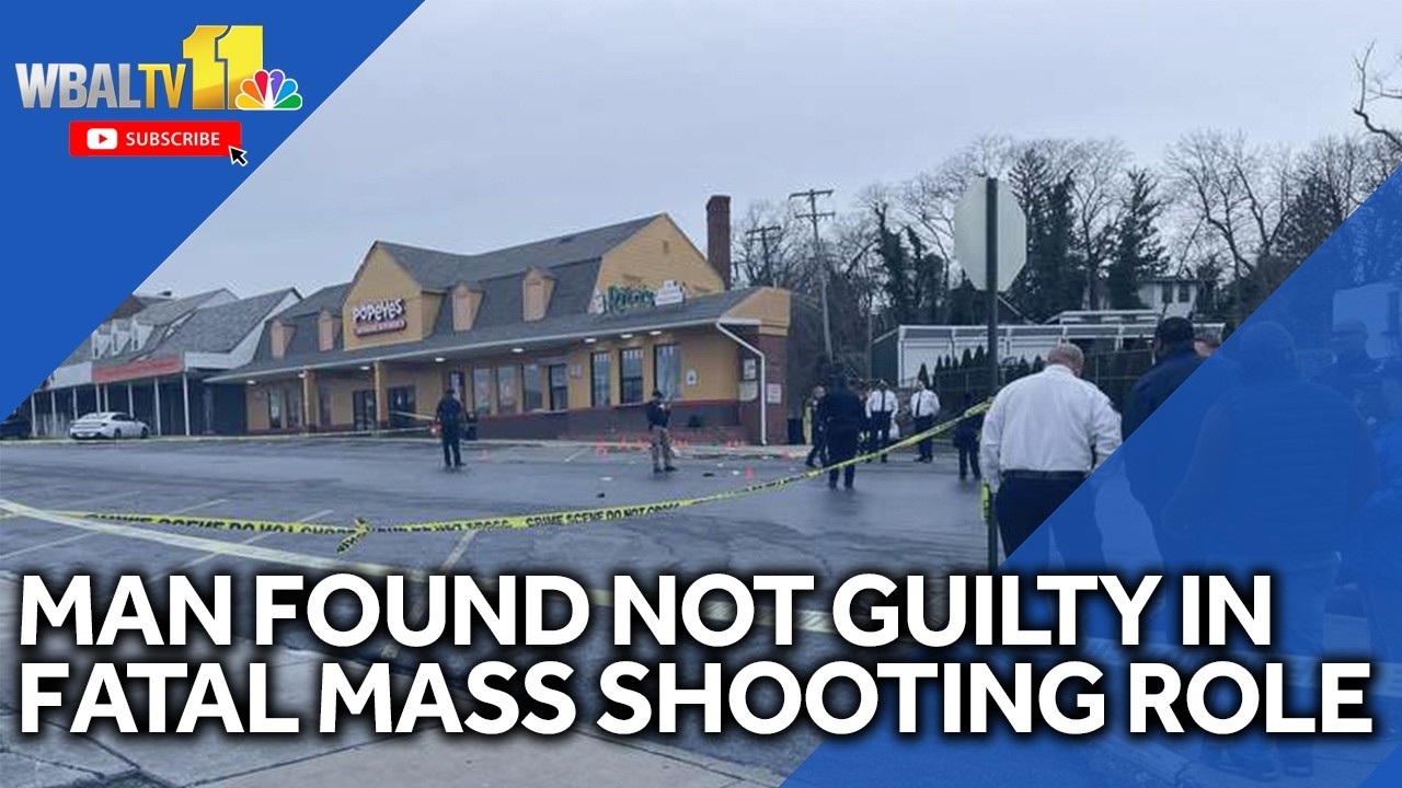 Man charged in fatal mass shooting found not guilty - YouTube