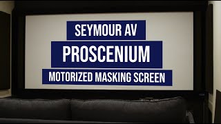 SeymourAV Proscenium Motorized Masking Screen Review