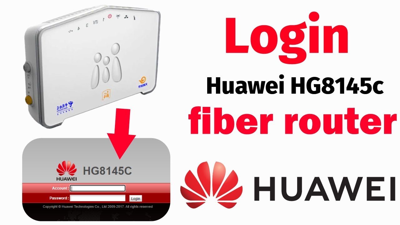 how to open huawei router settings epon Huawei HG8145c YouTube