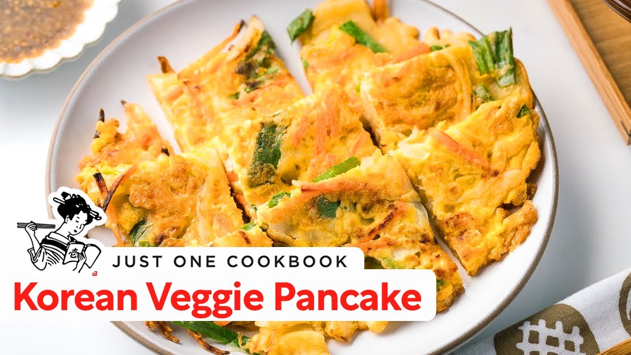 Korean Vegetable Pancake - LookCatchu