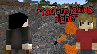 Mumbo EXPLAINS to Grian why he built a PERIMETER
