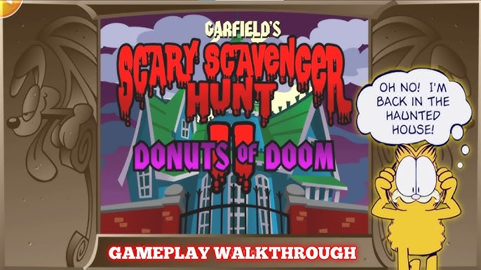 Tutorial: Garfield in Scary Scavenger Hunt - Como passar o jogo Garfield 1  friv - Dicas friv 