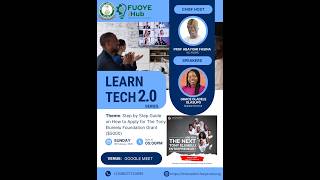 [Webinar Recording] Step-by-Step Guide on How to Apply for the Tony Elemelu Foundation Grant $5,000