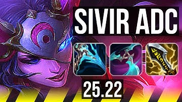 SIVIR & Bard vs ZIGGS & Amumu (ADC) | 8k comeback, 66k DMG, Dominating, 13/7/22 | KR Master | 25.22