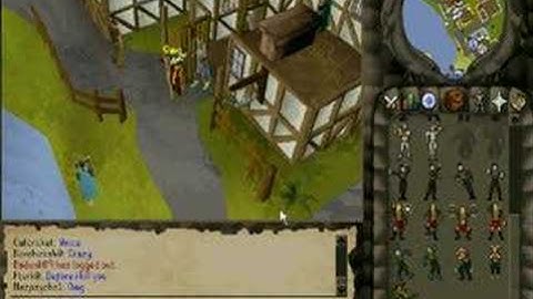 Me getting 99 range and fletching on vid!!!