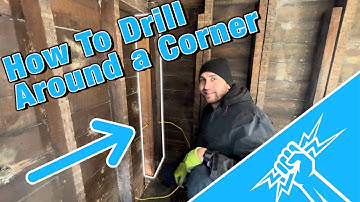 How to Run/Fish Electrical Wire Through HARD Corners.