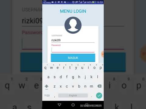 Aplikasi Login dan Update Akun dengan foto user