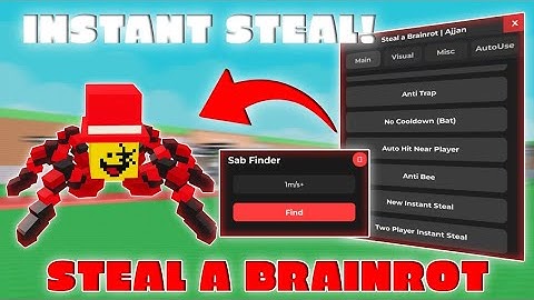 🔥Steal a Brainrot Script (WORKING ALL FLOORS!) | 😱Instant Steal,👑Auto Steal,🔍Secret Finder*NOKEY*🔮
