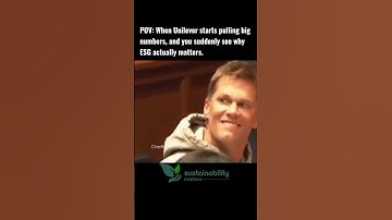 Unilever’s ESG Strategy: A Game-Changer for Business Growth? #fyp #ESG #Viral #shorts #youtube