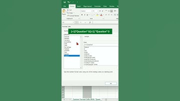 Custom formatting in Excel|#exceltutorial #exceltips #shorts