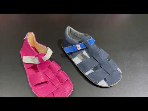 Recenze_Barefoot dětské sandále - porovnání flexibility | Little Shoes