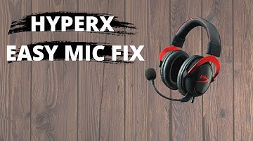 HOW TO FIX HYPER X CLOUD 2 MICROPHONE SOUND/VOLUME || Works on any headset/MIC