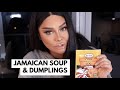 JAMAICAN SOUP AND DUMPLINGS | SONJDRADELUXE