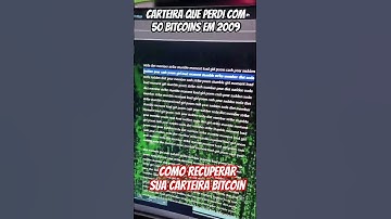 Como recuperar carteira Bitcoin perdida. Influencer mostra sua SEED Bitcoin e perde seus Bitcoins