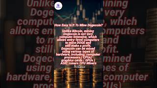 How to Easy Is it to Mine Dogecoin #hit_baas #mine #dogecoin #doge #short #shortsfeed #shortsyoutube