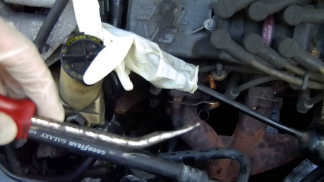 2000+ Ford Taurus Ac Compressor Replacement 3.0l OHV - YouTube ford escape v6 engine diagram of 2010 