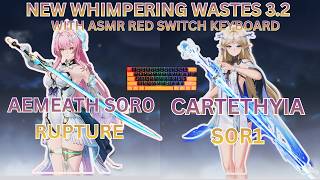 NEW WHIMPERING WASTES 3.2 WITH ASMR RED SWITCH KEYBOARD