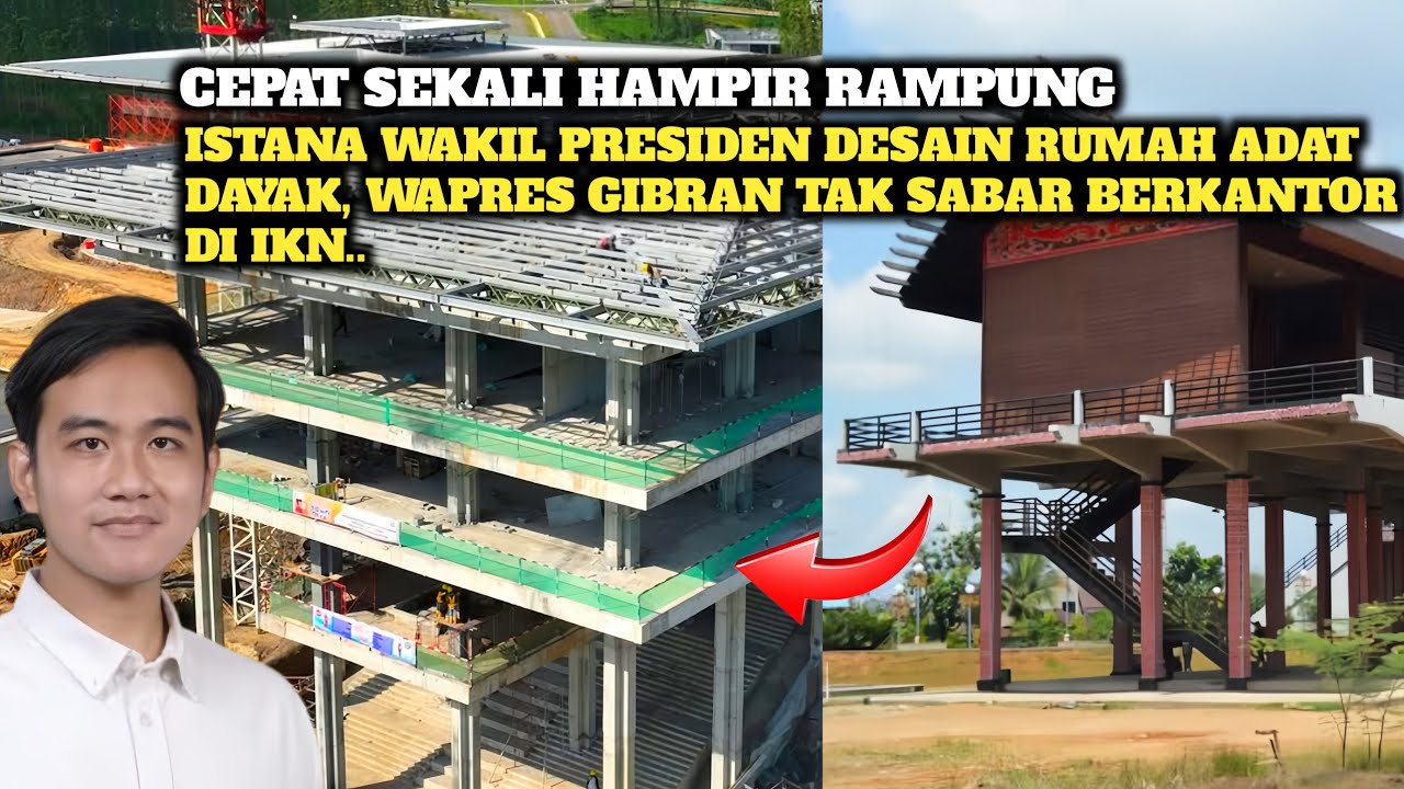 IKN TERBARU HARI INI‼️Semakin Nyata Begini Progres Terkini Istana Wapres di IKN Sudah Hampir Selesai