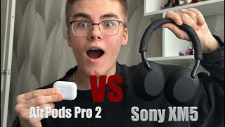 AirPods Pro 2 VS Sony WH-1000XM5 | ЧТО ВЫБРАТЬ? ОПЫТ ИСПОЛЬЗОВАНИЯ