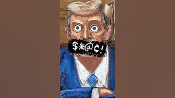 Trump wasn’t the only one gagged in court.   #Colbert #Shorts #TrumpTrial #comedy