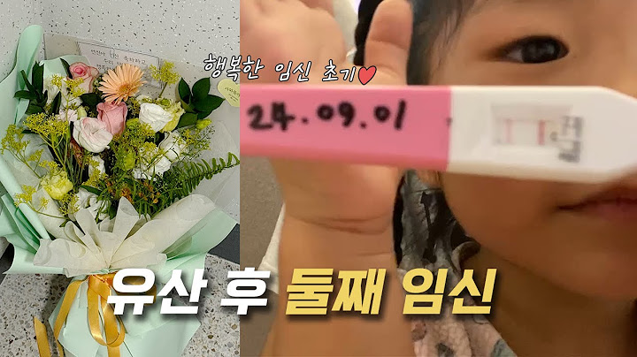 둘째 임신 브이로그 | 이서에게 동생이 생겼어요 | 임신 초기 | 중기유산 후 둘째 임신 | 남편에게 임밍아웃