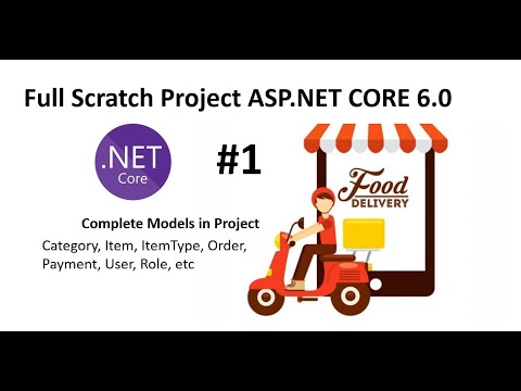 ASP.NET CORE MVC (.NET 6) | Build a Complete Food Delivery eCommerce App | Day-1