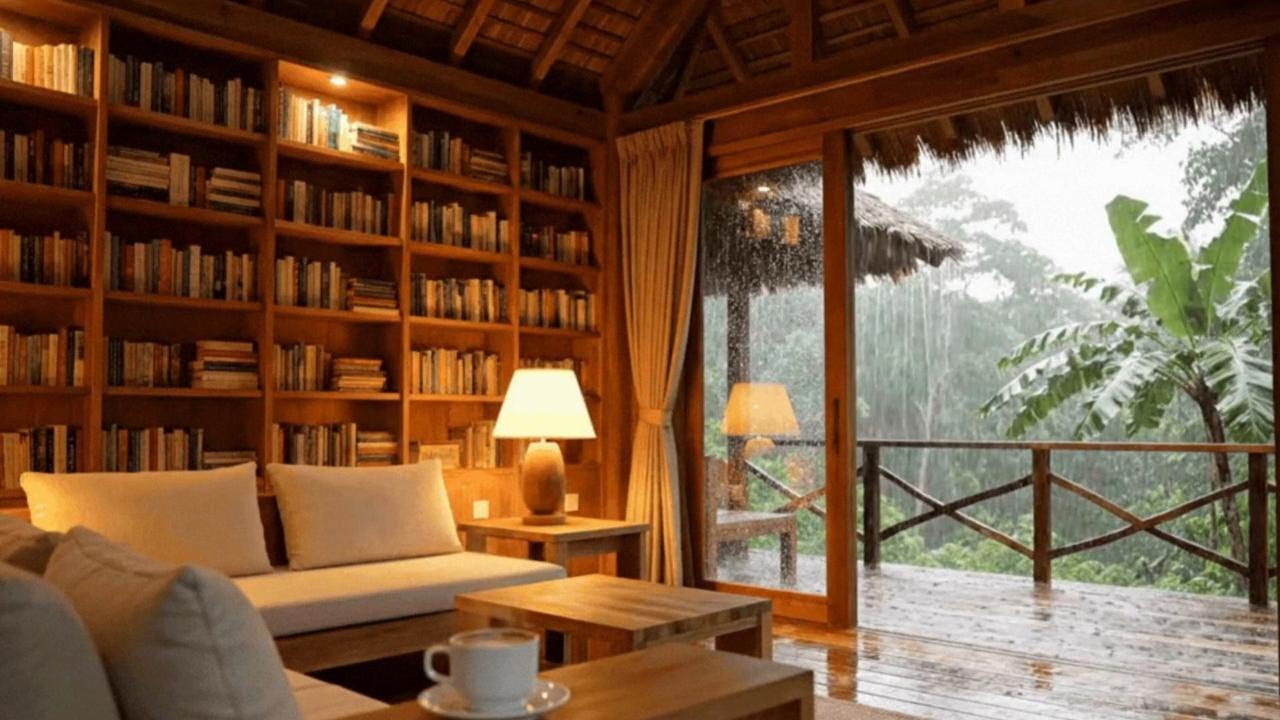 Best Rain in the Deep Forest at Night 🌲 | Sleep Deeply with Rain Sounds