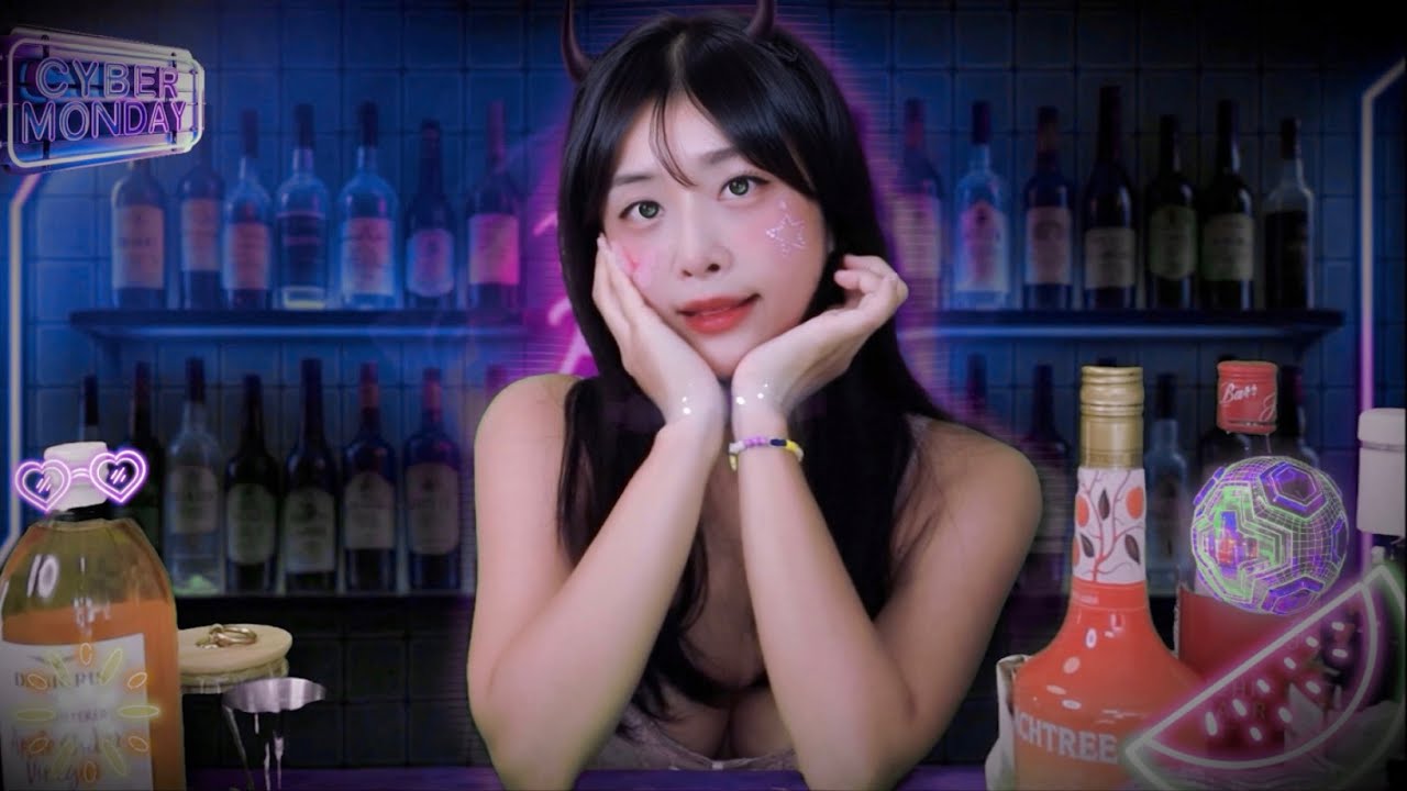 Suspicious Bar, Even More Suspicious Bartender 🍸 ASMR