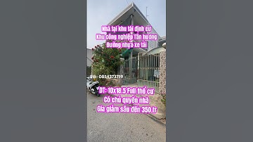 Bán nhà  1 trệt 1 lầu tại khu công nghiệp Tân hương giá giảm thêm 360 triệu #bdstiengiang #giárẻ #bd